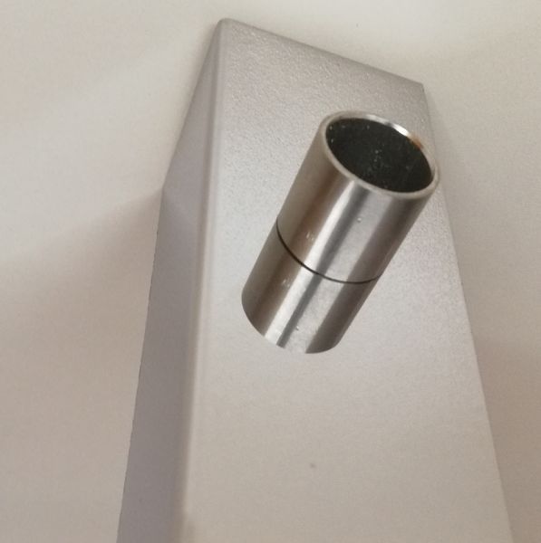 Edelstahl Winkel Spiegel Effekt 1,5mm magnetisch Edelstahl Winkel Spiegel Effekt 1,5mm magnetisch